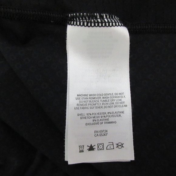 Columbia Activewear T-Shirt Top XL Omni Freeze Zero Crewneck Short Sleeve Black - Picture 5 of 9